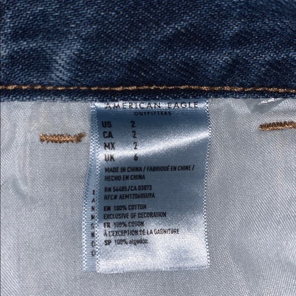 American Eagle High Waisted Jean Shorts - Picture 5 of 5